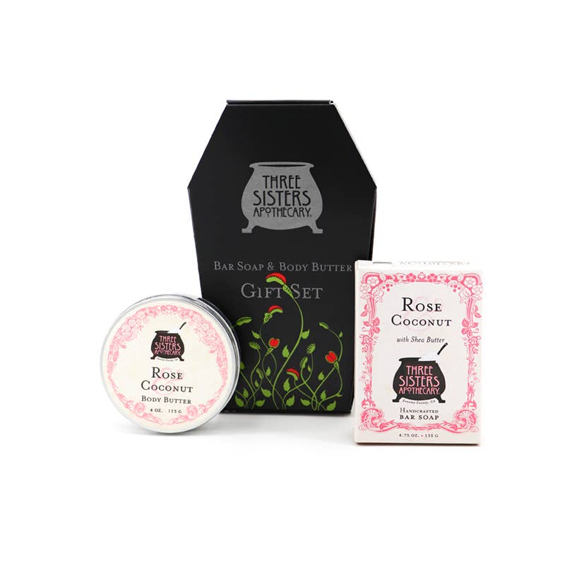 Bathe In Peace Bath & Body Gift Set: Santa Rosa Plum