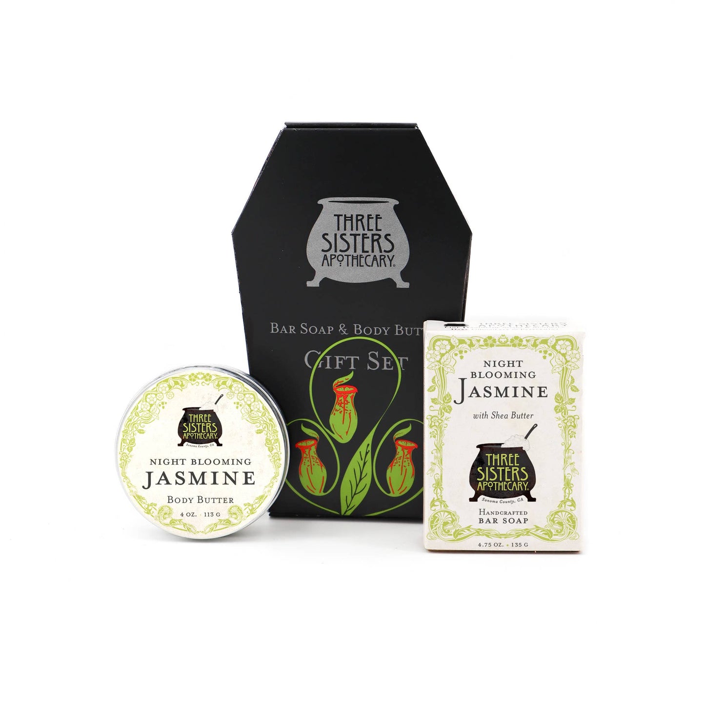 Bathe In Peace Bath & Body Gift Set: Juniper & Cedar