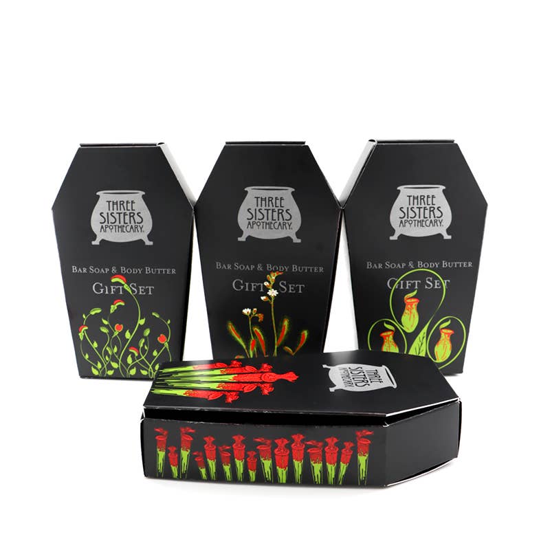 Bathe In Peace Bath & Body Gift Set: Santa Rosa Plum
