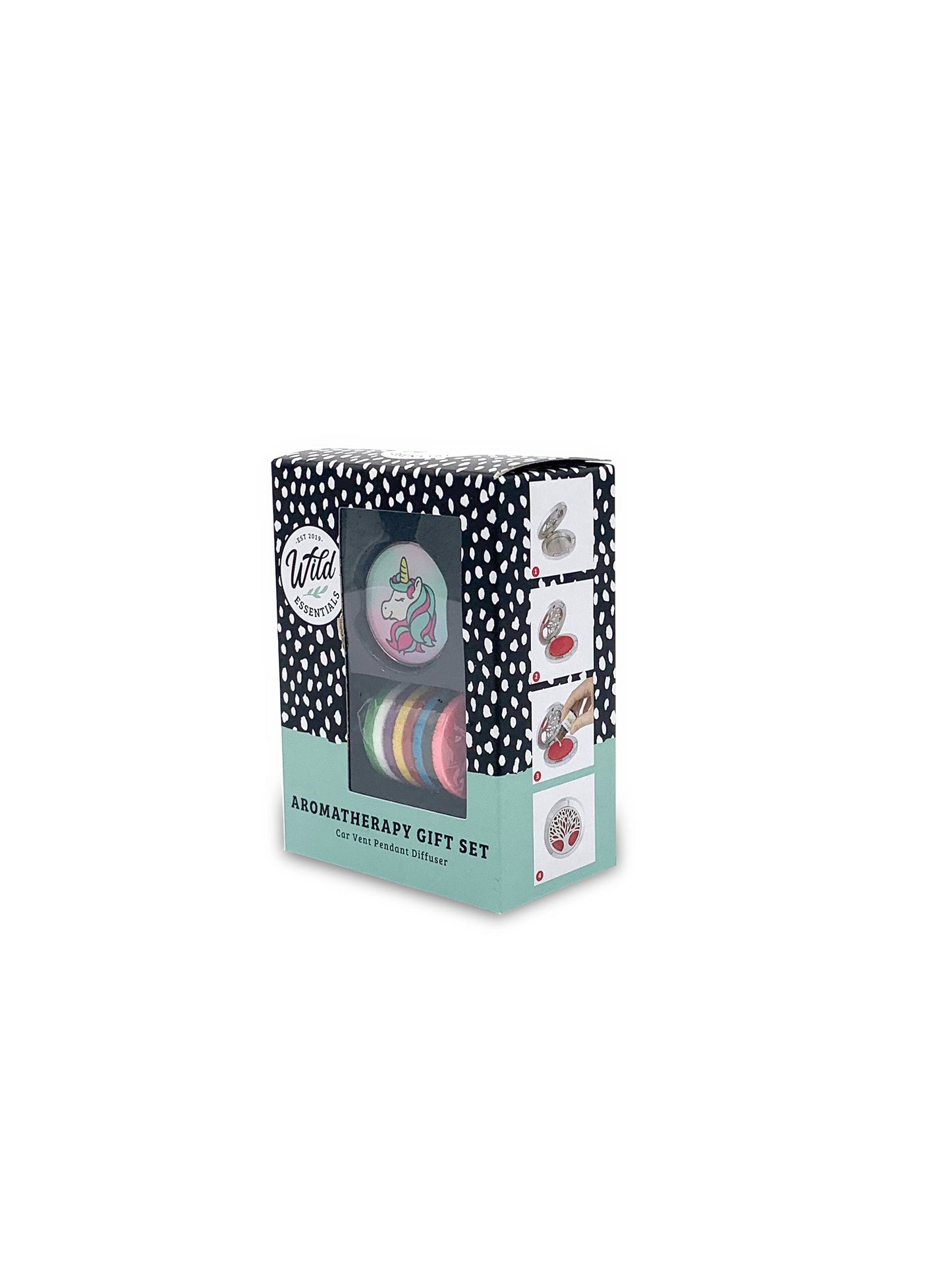 Celtic Cross Chrome Car Vent Diffuser for Essential Oils
