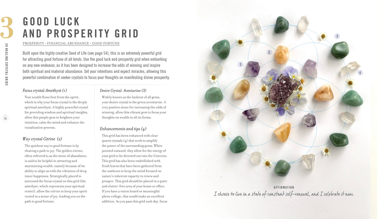 Crystal Gridwork: The Power of Crystals and Sacred Geometry