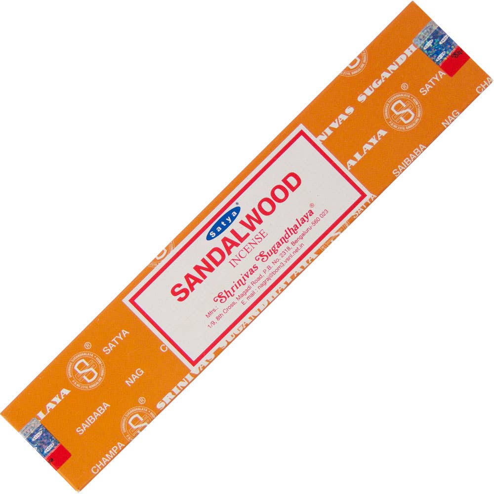 Satya Colored Nag Champa Incense 15 Gr Sandalwood