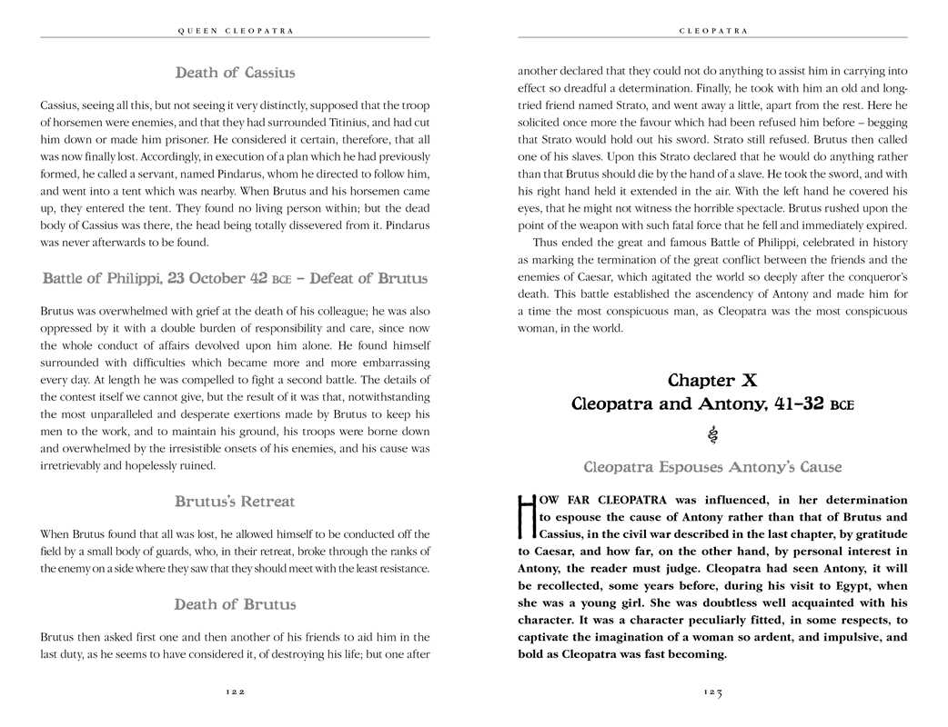 Queen Cleopatra by: UK Paperback; 256 pages / English