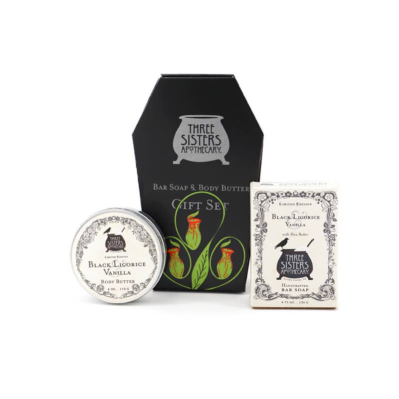 Bathe In Peace Bath & Body Gift Set: Santa Rosa Plum
