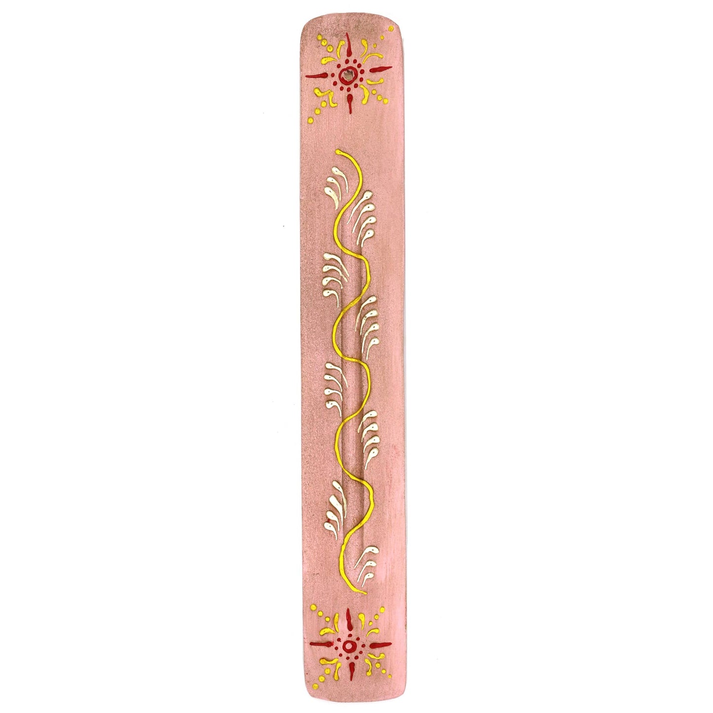 Wooden Incense Stick Ash Catcher (11 in.) - Pink