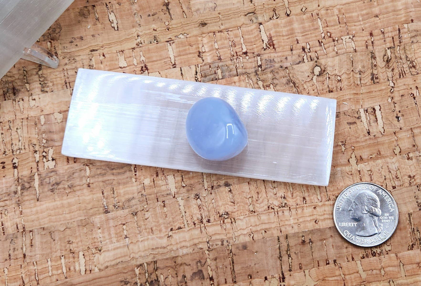 Selenite Charging Bar/Plate - Plain - Approx. 10cm Long