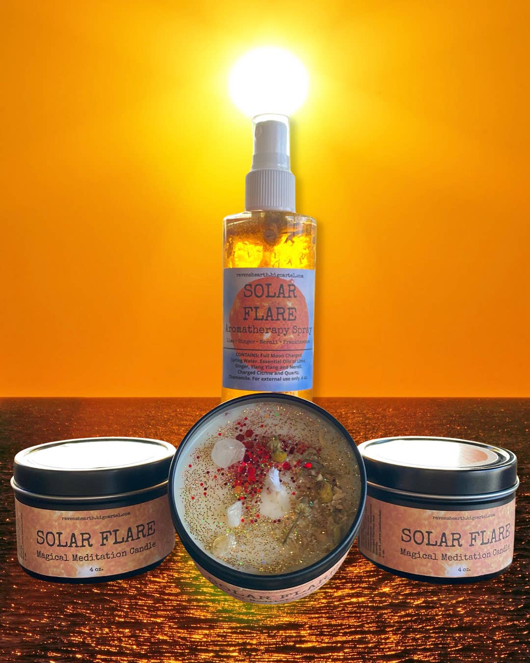 Solar Flare Spray | Summer | Neroli & Ginger