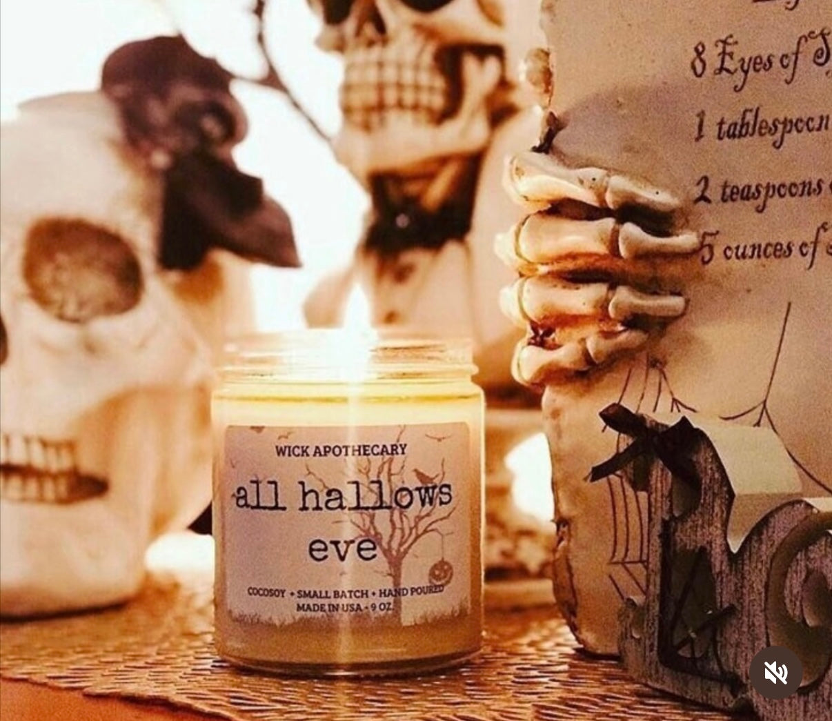 All Hallows Eve Soy Candle