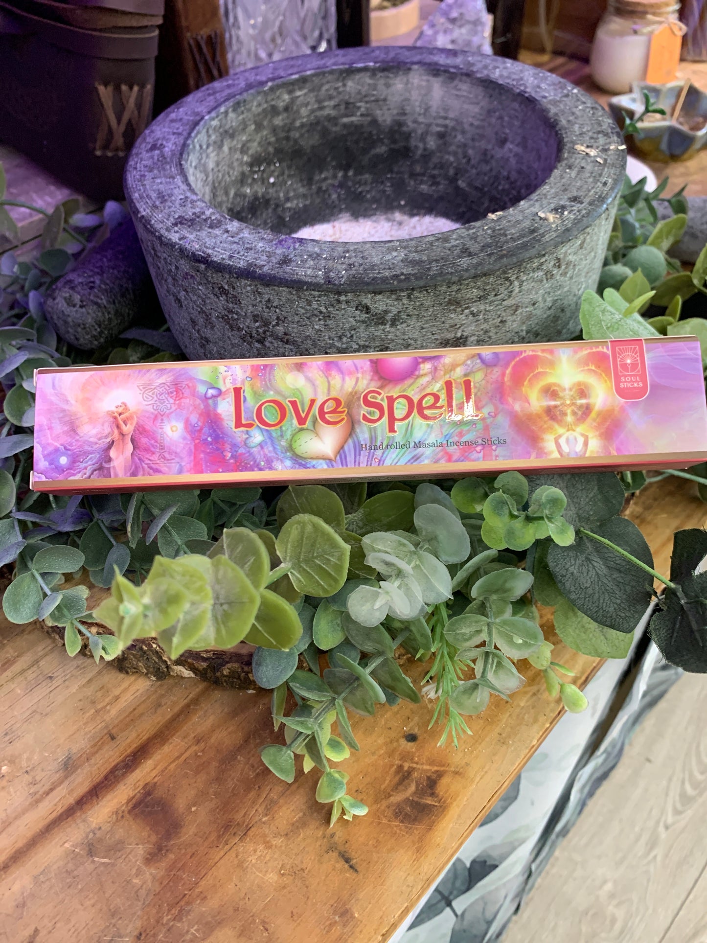 Love Spell Incense--Soul Sticks