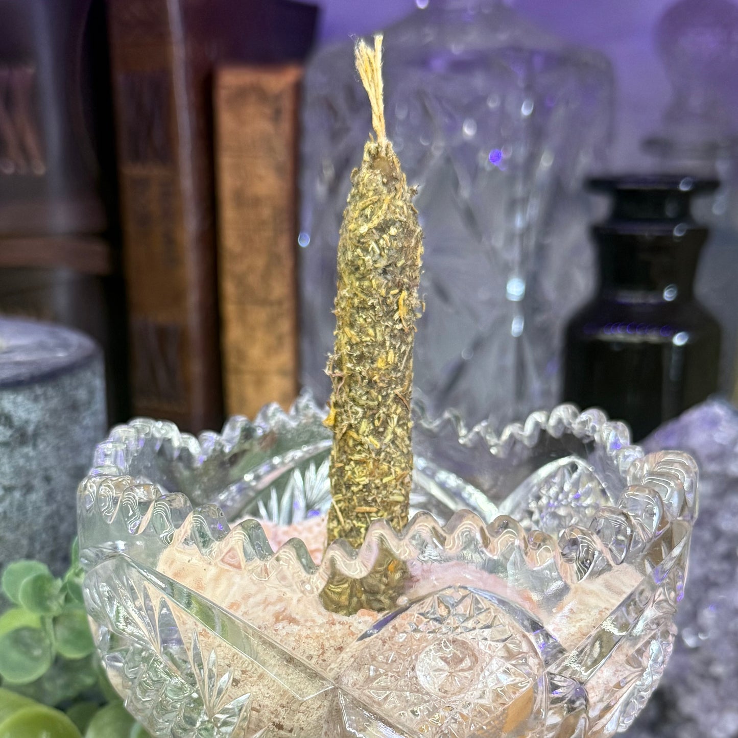 Equinox Blessings- Mabon Dressed Ritual Candle