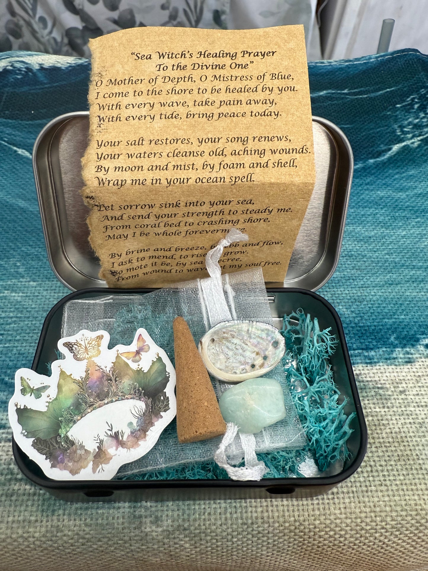 Sea Witch Prayer Box, Queen of the Sea