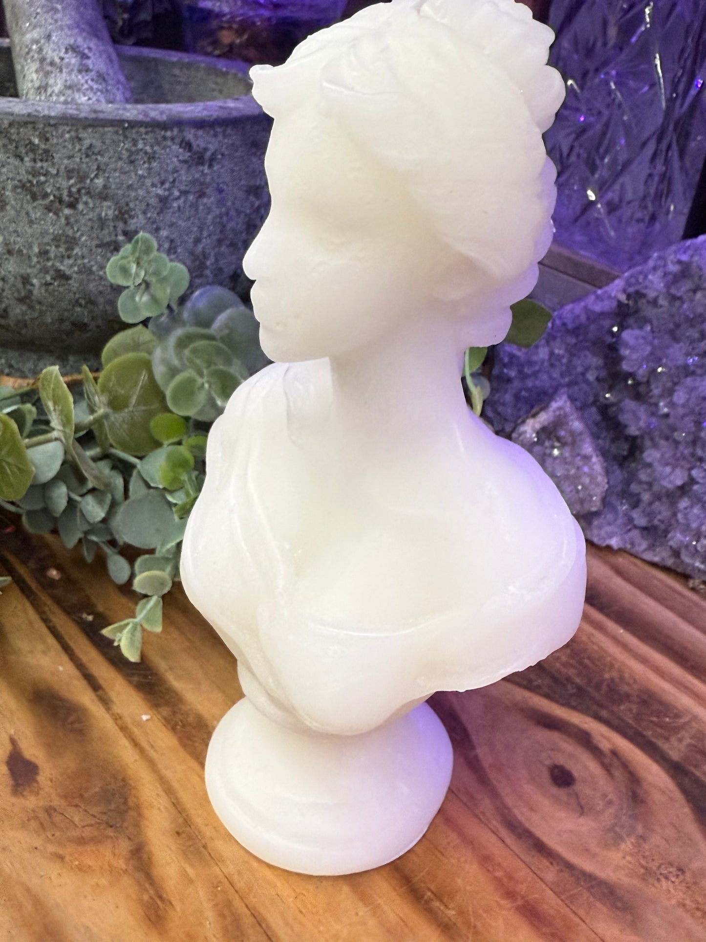 Female Bust Candle