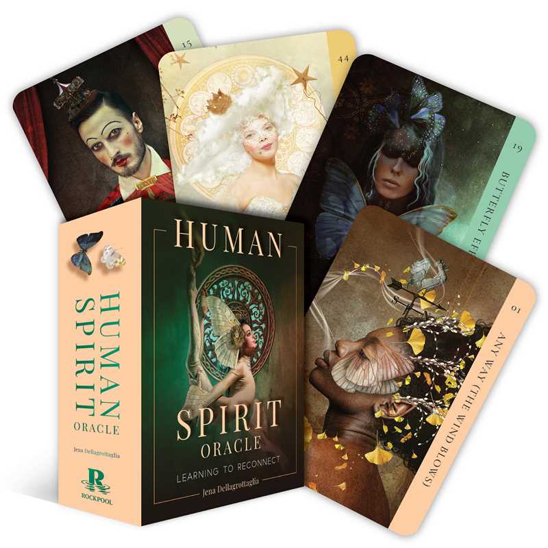 Human Spirit Oracle by Jena Dellagrottaglia: Flashcards; 112 pages / English