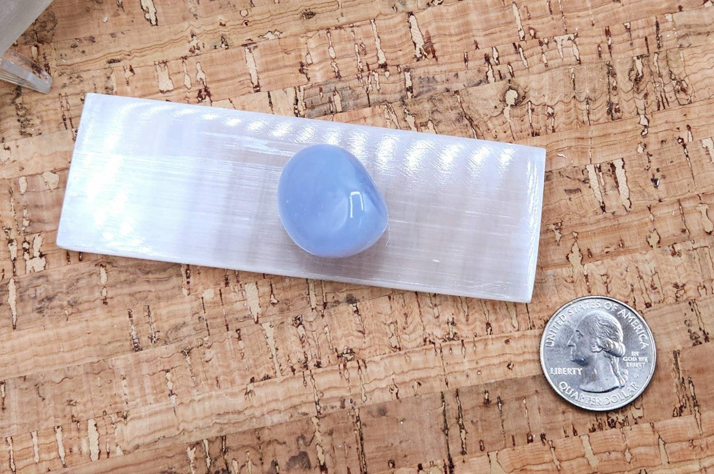 Selenite Charging Bar/Plate - Plain - Approx. 10cm Long