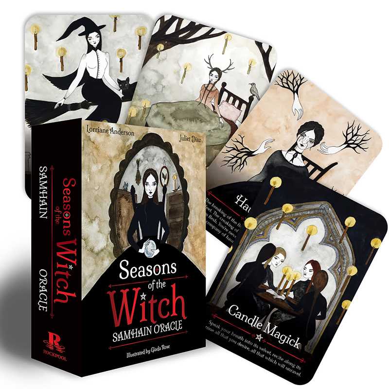 Seasons of the Witch: Samhain Oracle by Lorriane Anderson: Flashcards; 180 pages / English