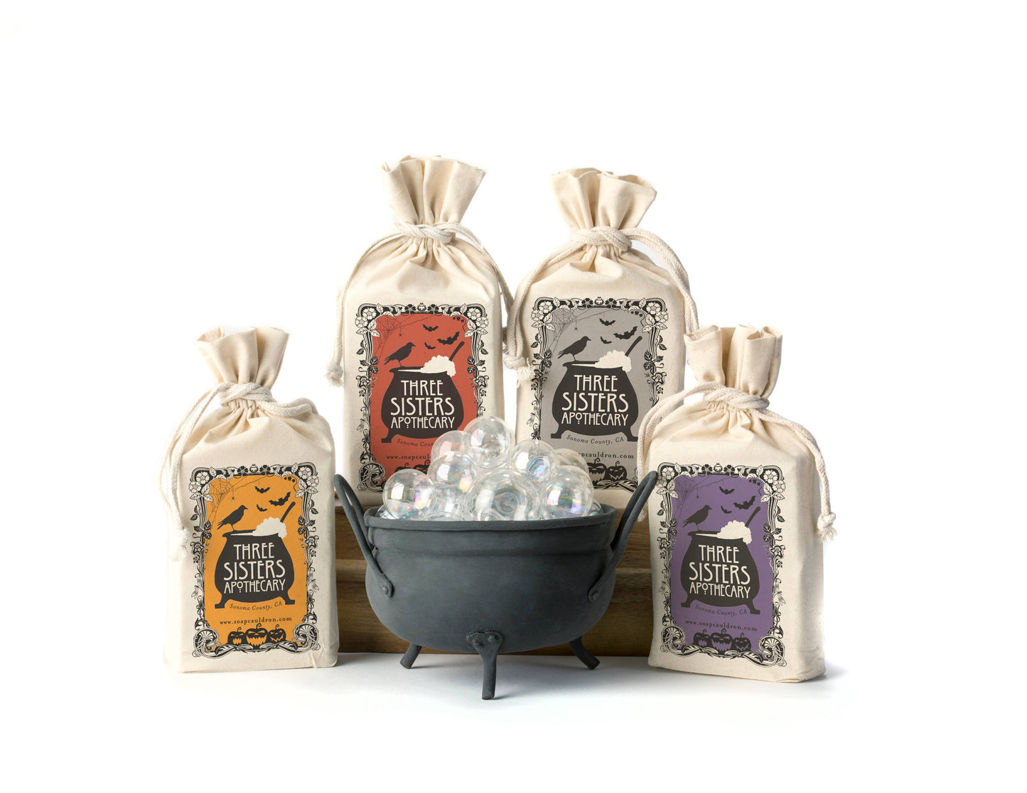 Muslin Gift Set - Something Wicked Bar Soap and Body Butter: Mission Fig