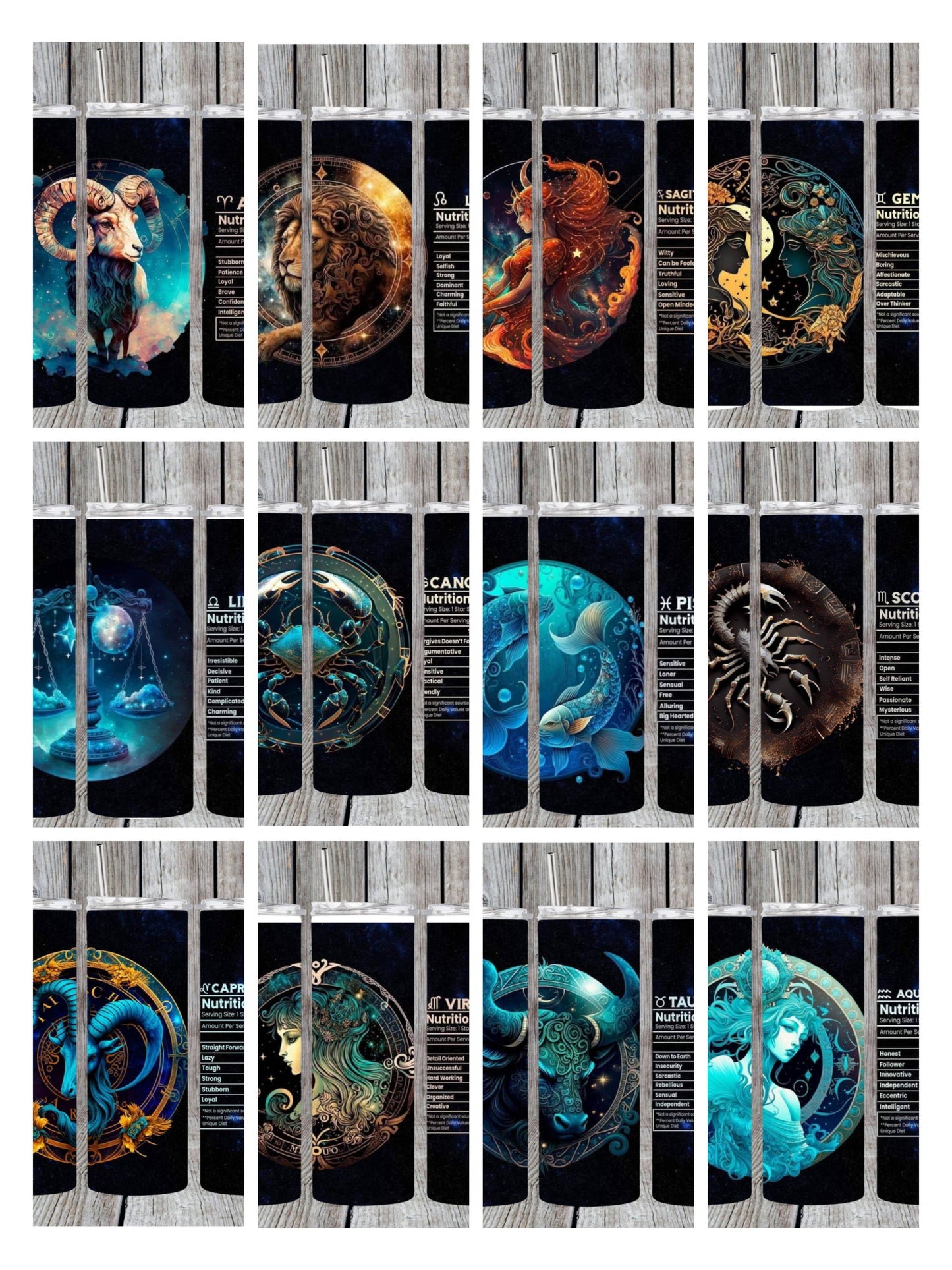 Zodiac tumbler: Capricorn