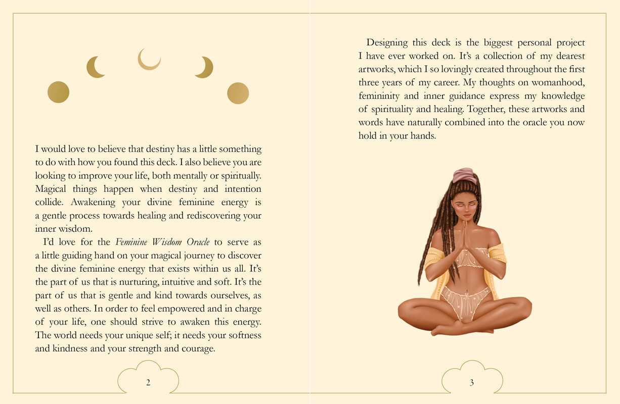 Feminine Wisdom Oracle by Lea Androic: Flashcards; 96 pages / English