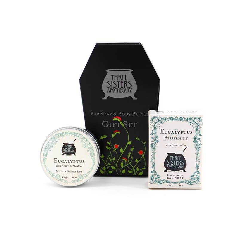 Bathe In Peace Bath & Body Gift Set: Santa Rosa Plum