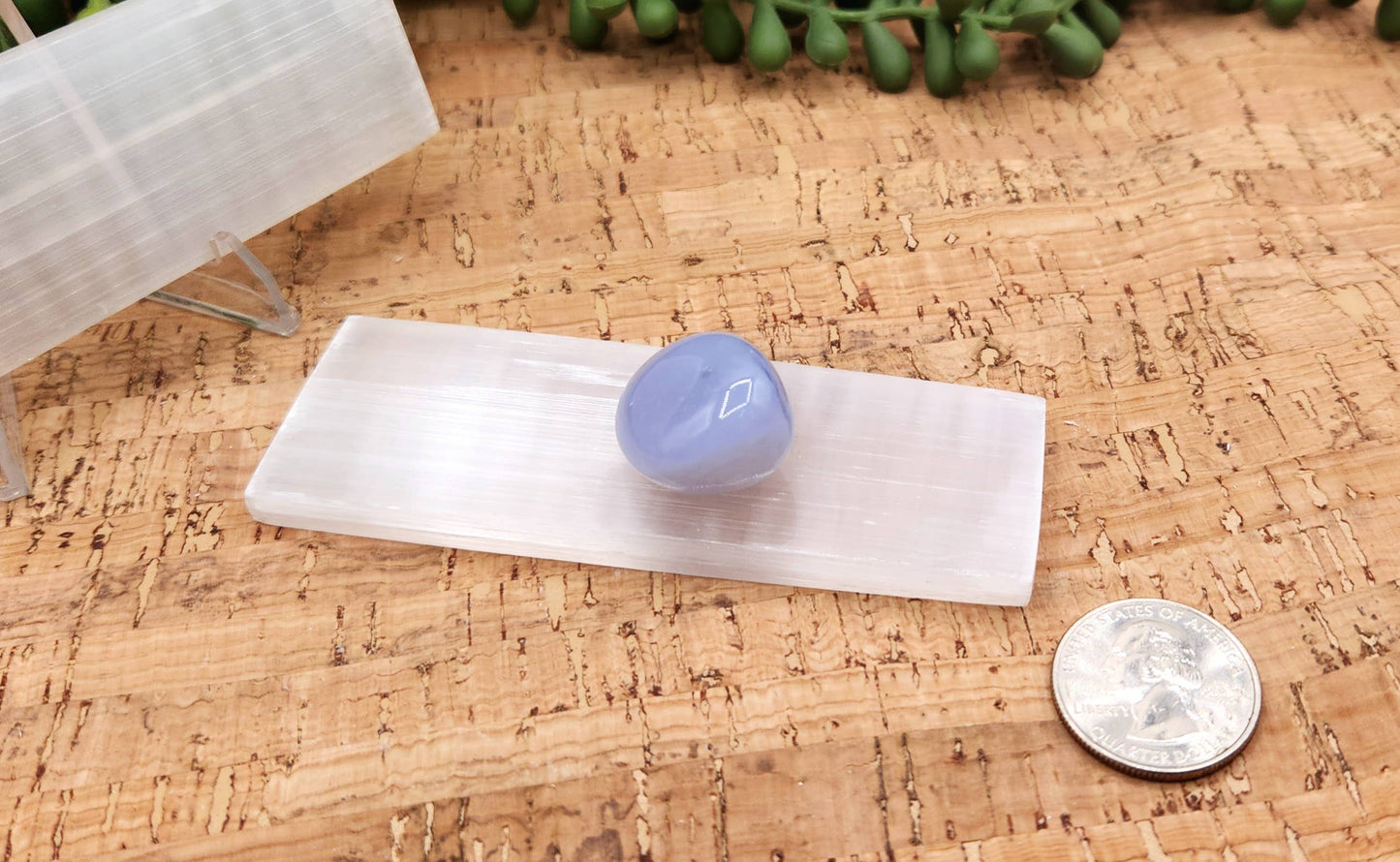 Selenite Charging Bar/Plate - Plain - Approx. 10cm Long