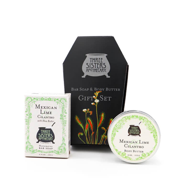 Bathe In Peace Bath & Body Gift Set: Santa Rosa Plum