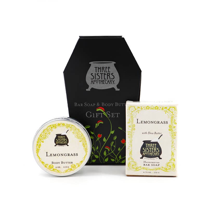 Bathe In Peace Bath & Body Gift Set: Santa Rosa Plum