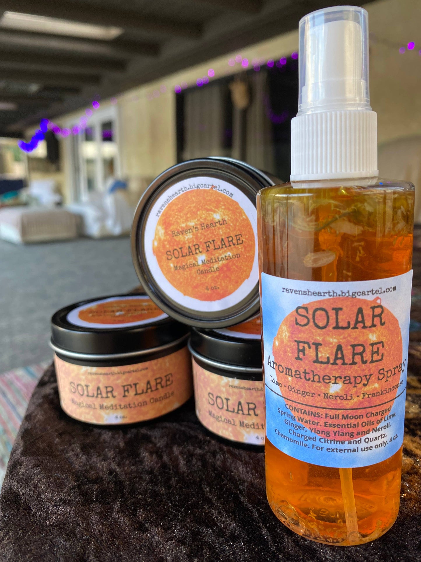 Solar Flare Spray | Summer | Neroli & Ginger