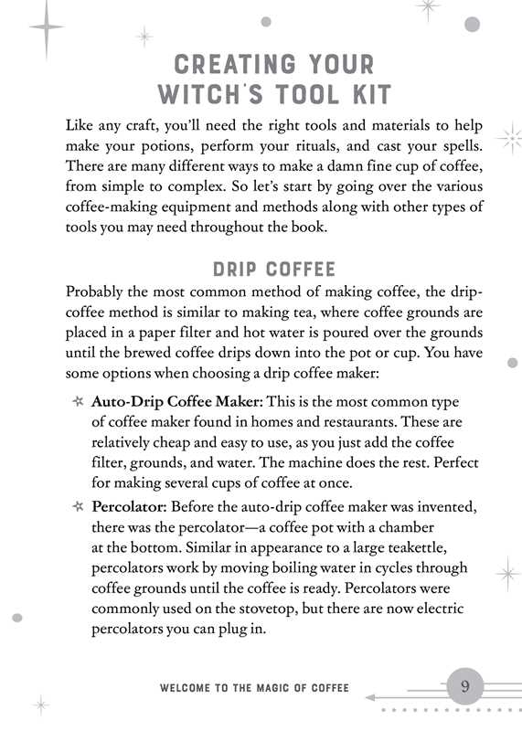 Coffee Magic for the Modern Witch by Elsie Wild: Paper Over Board; 192 pages / English