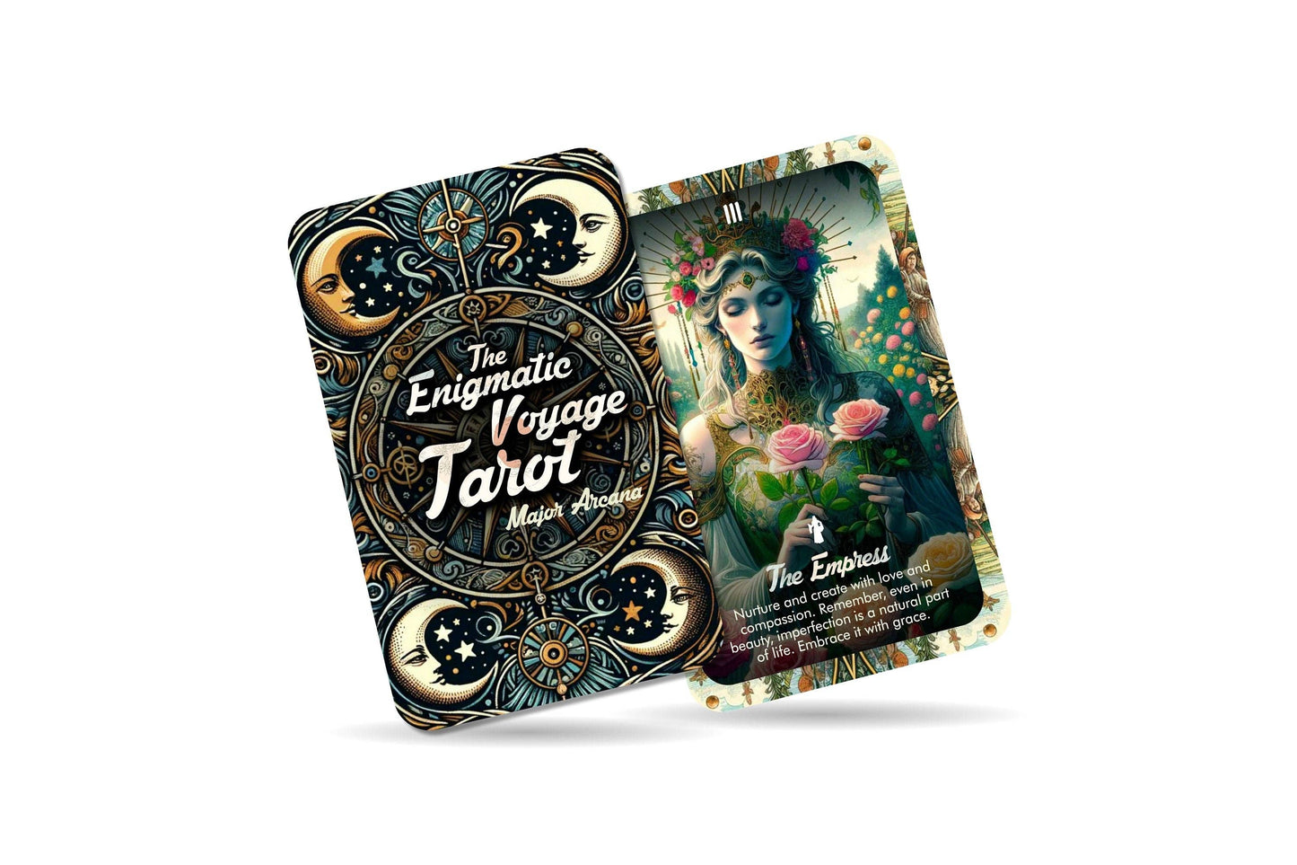 The Enigmatic Voyage Tarot - Major Arcana - Journey Within, Illuminate Your World - Divination tools - Tarot Cards