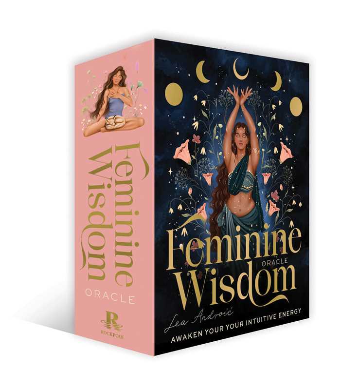 Feminine Wisdom Oracle by Lea Androic: Flashcards; 96 pages / English