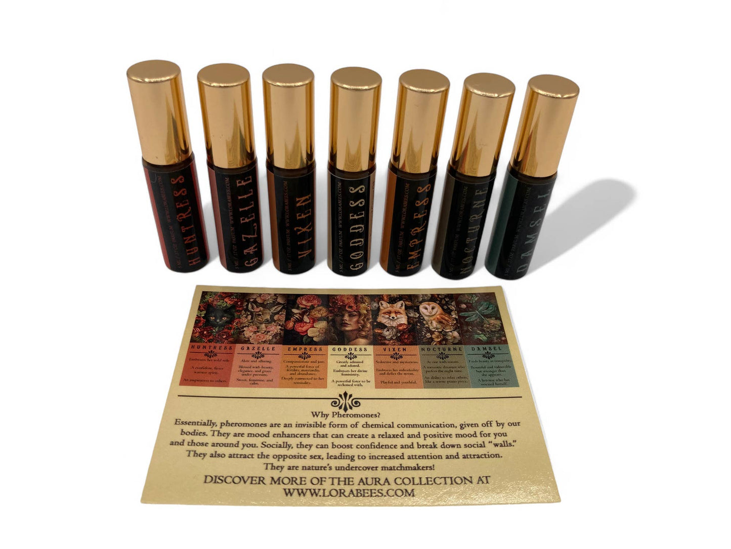 Aura Collection Discovery Kit Pheromone Perfume Oil Rollers