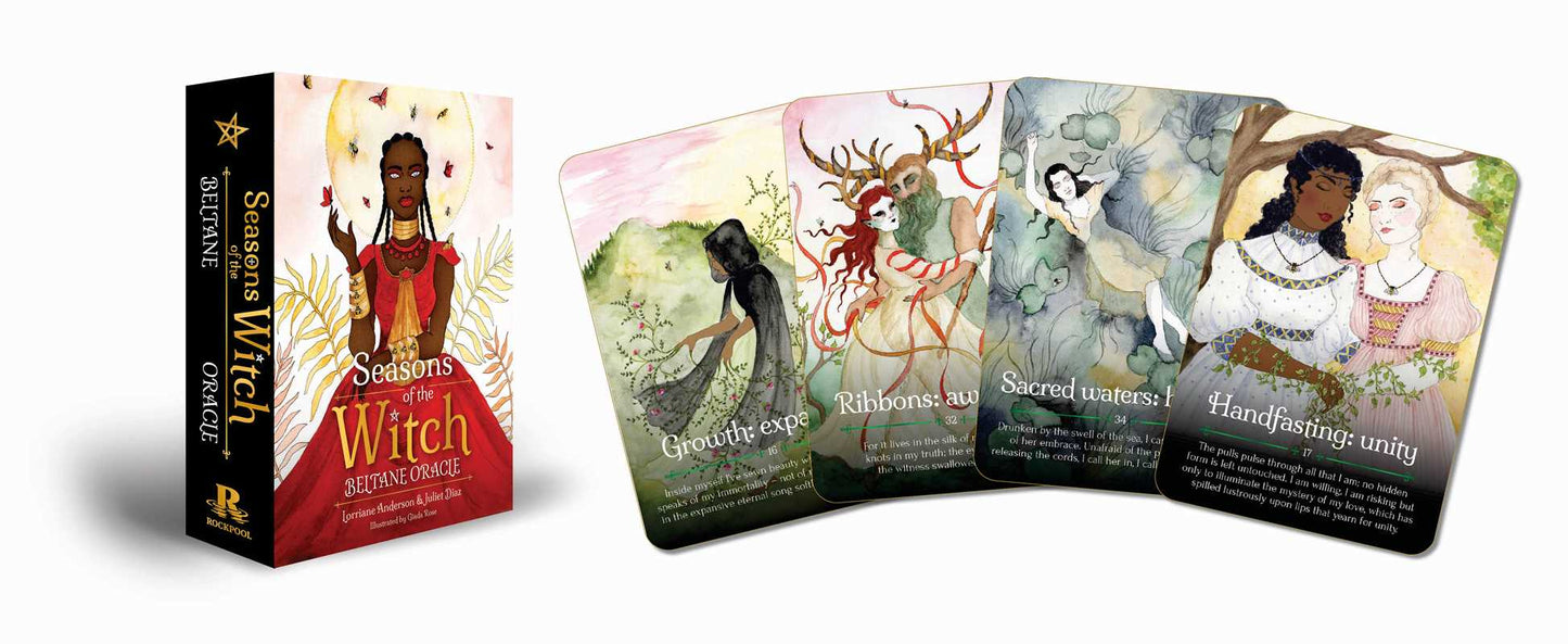 Seasons of the Witch: Beltane Oracle by Lorriane Anderson: Flashcards; 144 pages / English