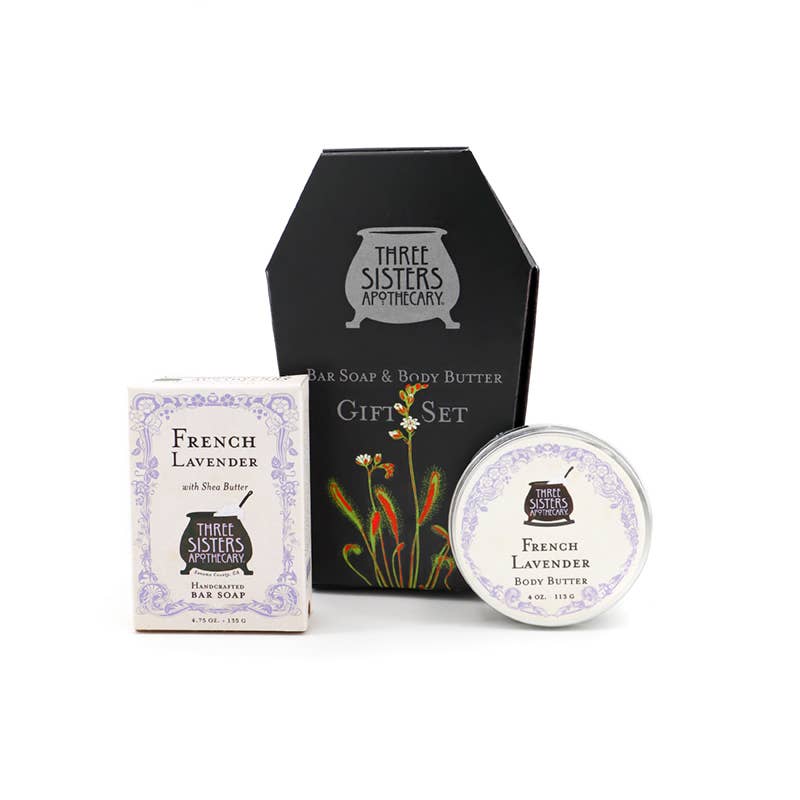 Bathe In Peace Bath & Body Gift Set: Santa Rosa Plum