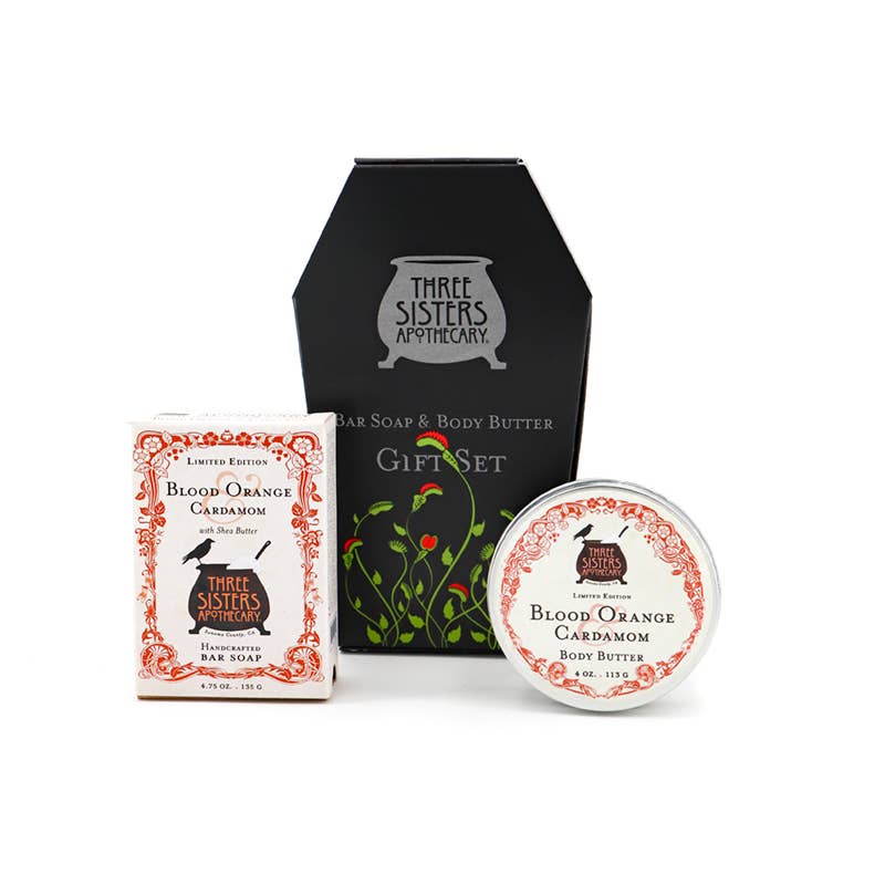 Bathe In Peace Bath & Body Gift Set: Santa Rosa Plum