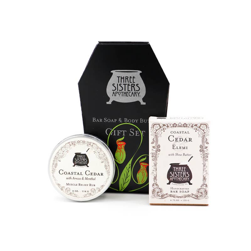 Bathe In Peace Bath & Body Gift Set: Santa Rosa Plum