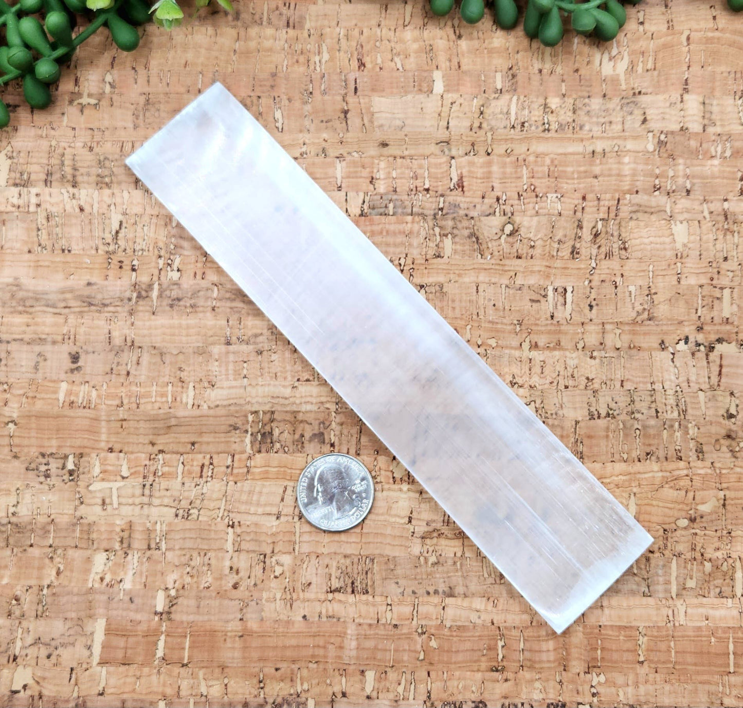 Selenite Charging Bar/Plate - Plain - Approx. 16cm Long