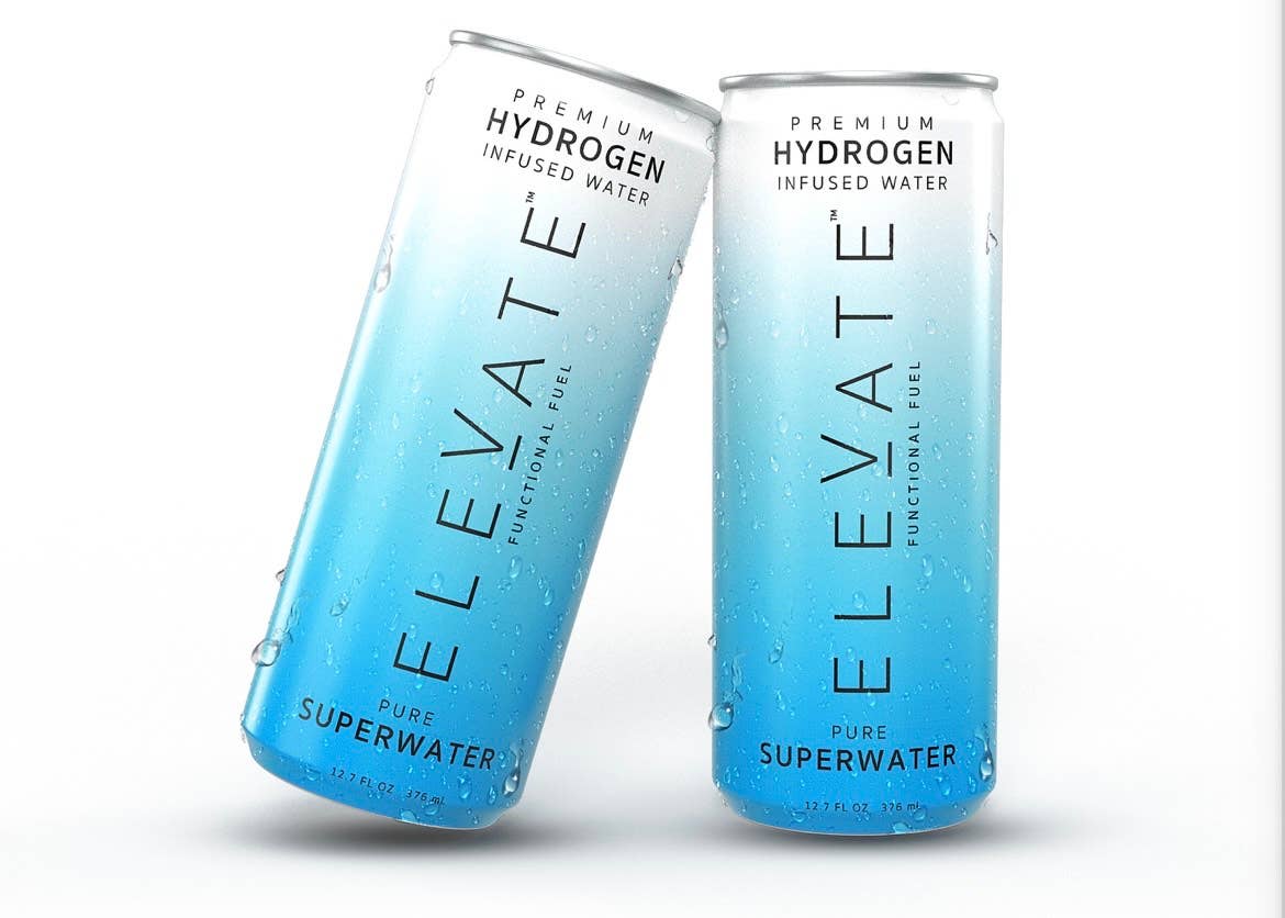 ELEVATE Hydrogen Infused Water SUPERWATER (12-Pack)