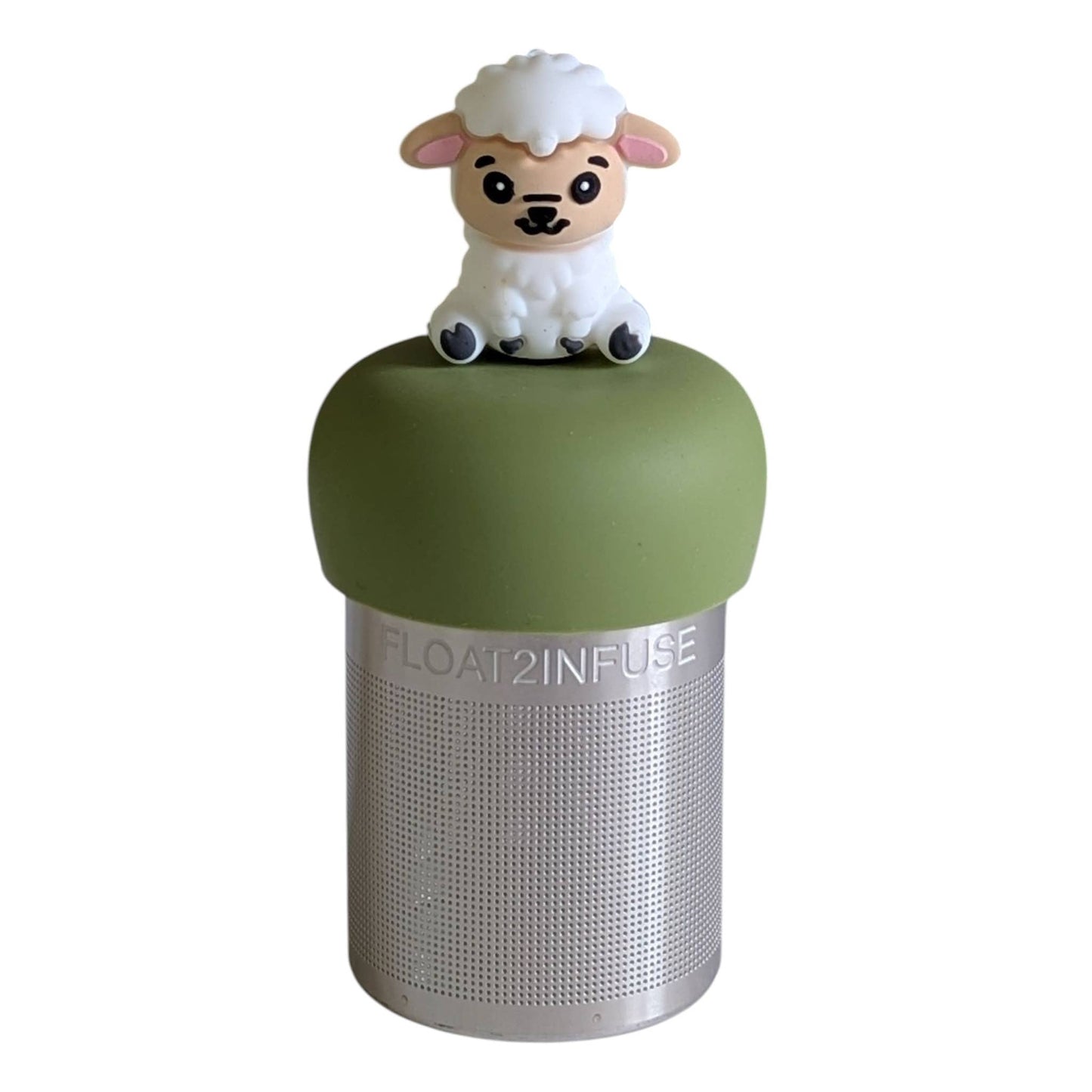 Fluffy White Sheep | Floating Tea Steeper | Green Base