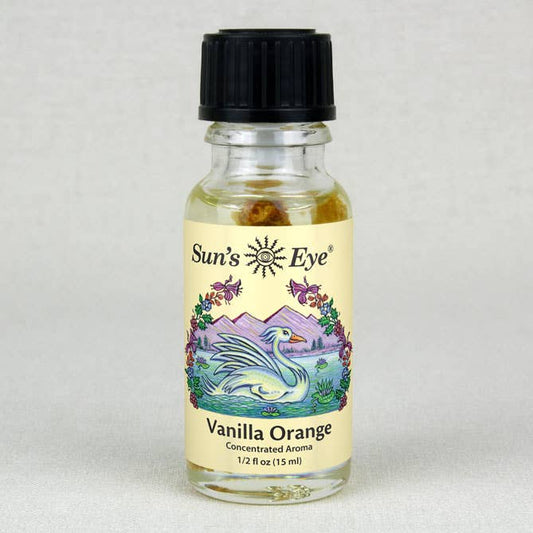 Vanilla Orange Oil: .5 fl oz