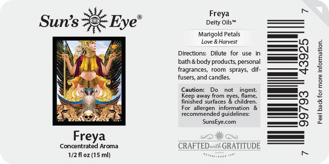 Freya Oil: .5 fl oz