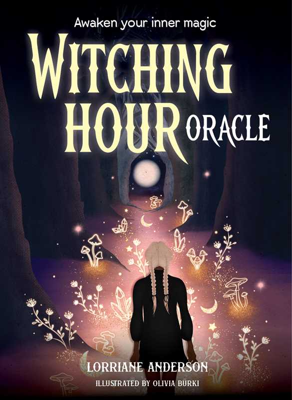 Witching Hour Oracle by Lorriane Anderson: Flashcards; 128 pages / English