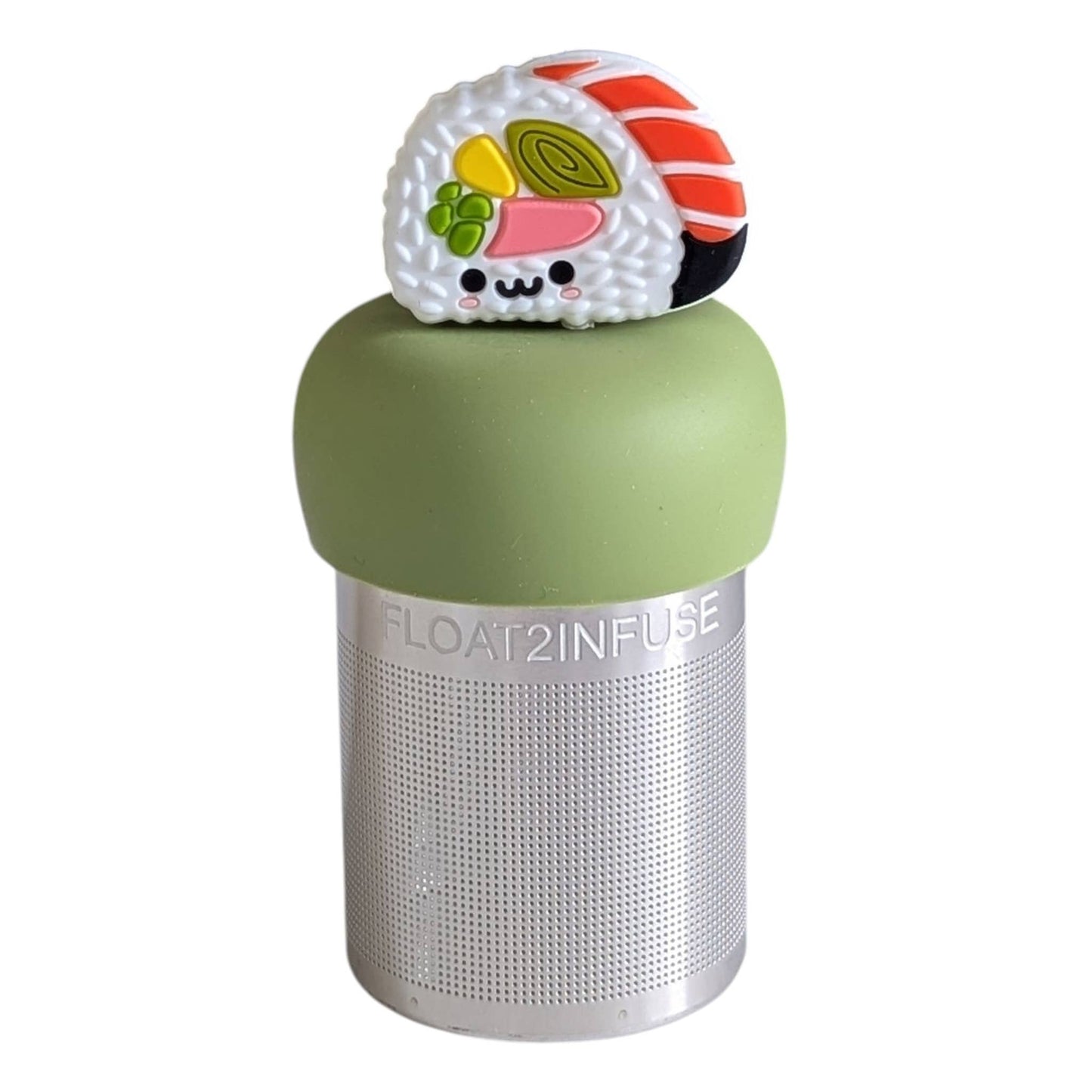 Kimbap Sushi | Floating Tea Steeper | Green Base | White