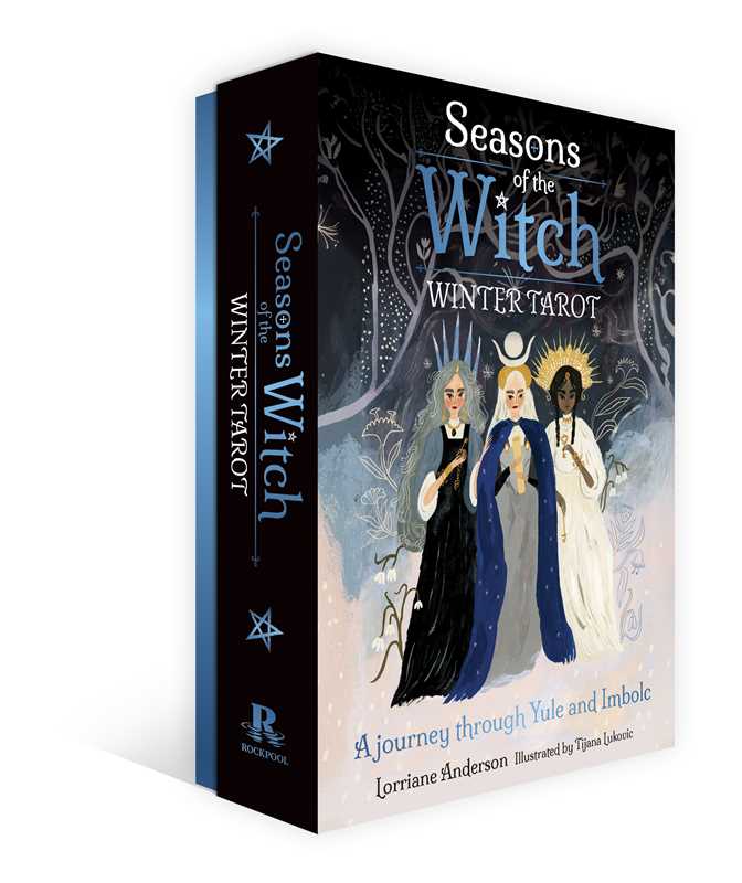 Seasons of the Witch: Winter Tarot by Lorriane Anderson: Flashcards; 208 pages / English
