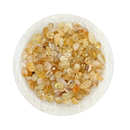 Create Your Own Intention Bottle Refill - Citrine Chips