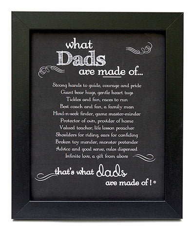 What Dads are Made of Poem