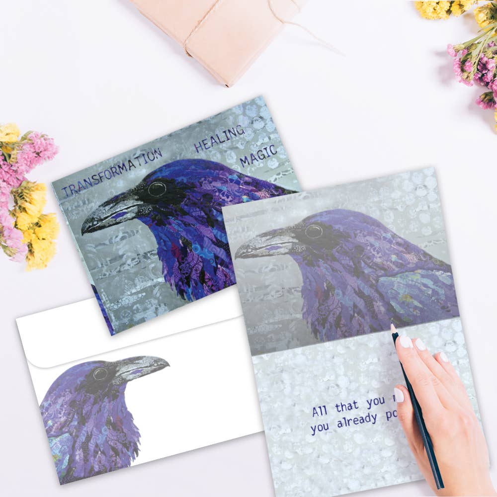 Healing Raven | 6-Pack Support & Encouragement | SKU 17418