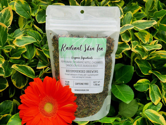 Radiant Skin Organic Herbal Loose Tea: 1.95 oz