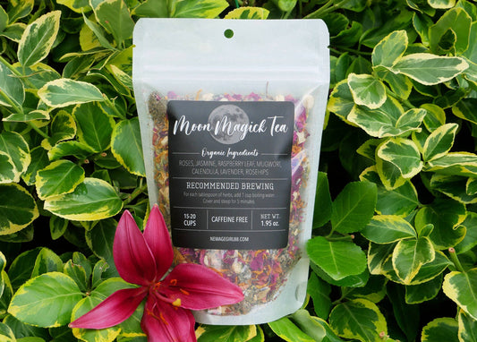 Moon Magick Tea Organic Herbal Loose Tea - Halloween: 1.95 oz
