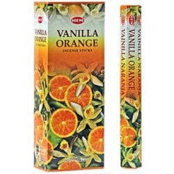 HEM - Vanilla Orange Hexa Incense Sticks