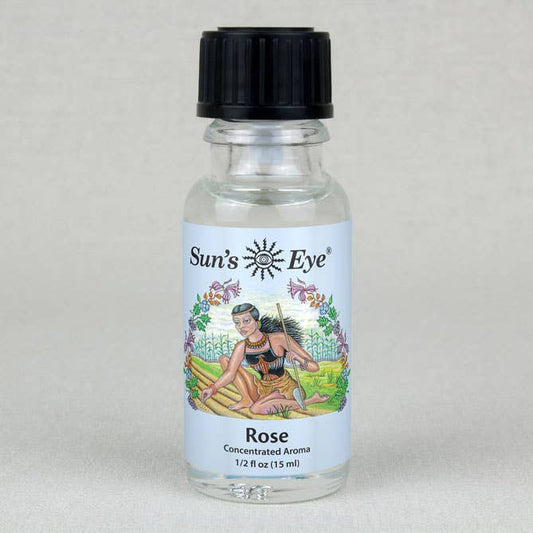 Rose Oil: .5 fl oz